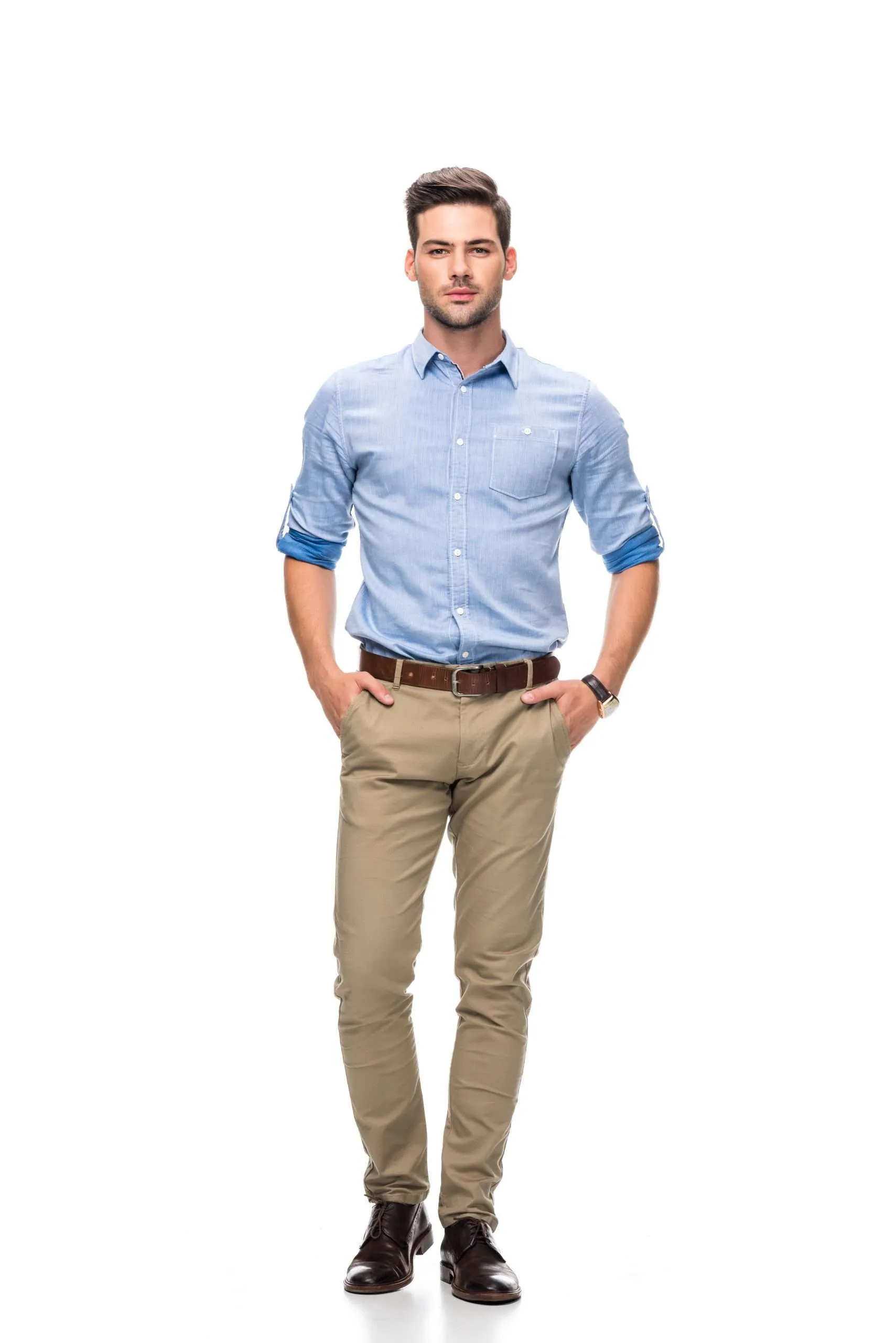 Blue Shirt What Color Pants Blue Shirt Outfit Ideas