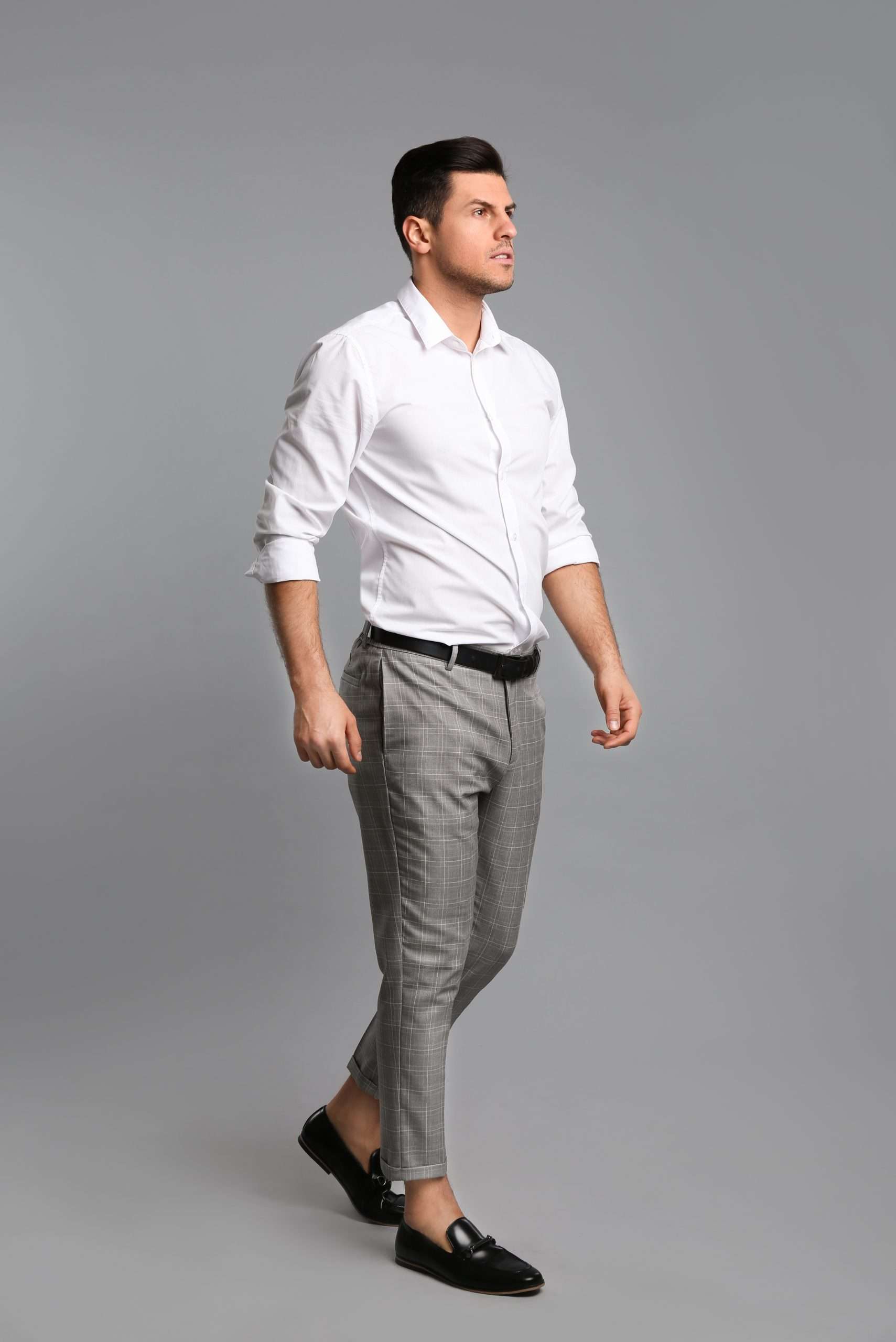 Grey Shirt Matching Pant Combinations Ideas for Men